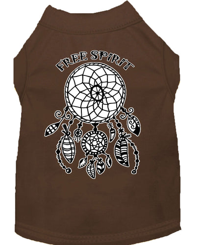 Pet Dog & Cat Shirt Screen Printed, Free Spirit