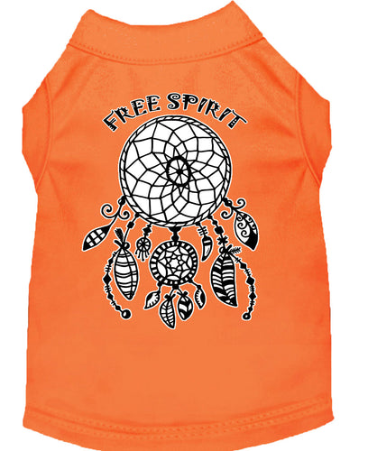 Pet Dog & Cat Shirt Screen Printed, Free Spirit