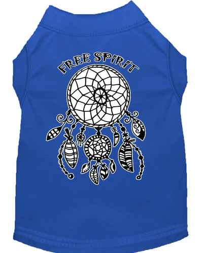 Pet Dog & Cat Shirt Screen Printed, Free Spirit