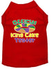 Pet Dog & Cat Shirt Screen Printed, King Cake Tester