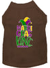 Pet Dog & Cat Shirt Screen Printed, Mardi Gras King