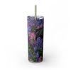 Skinny Tumbler with Straw – 20 oz Stainless Steel Cup