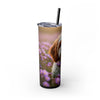 Skinny Tumbler with Straw – 20 oz Stainless Steel Cup