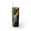 Skinny Tumbler with Straw – 20 oz Stainless Steel Cup