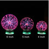 Plasma Lightning Ball Electronic Magic Light Electrostatic Induction Ball Magic Ball With Music 4 Inch 5 Inch  6 Inch