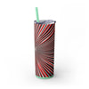 Skinny Tumbler with Straw – 20 oz Stainless Steel Cup