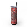 Skinny Tumbler with Straw – 20 oz Stainless Steel Cup