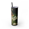 Skinny Tumbler with Straw – 20 oz Stainless Steel Cup