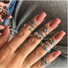 Diamond set ring jewelry