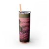 Skinny Tumbler with Straw – 20 oz Stainless Steel Cup