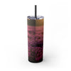 Skinny Tumbler with Straw – 20 oz Stainless Steel Cup