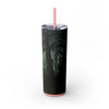 Skinny Tumbler with Straw – 20 oz Stainless Steel Cup