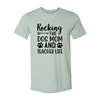 Rocking The Dog Mom And Teacher Life T-Shirt