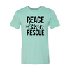Peace Love Rescue T-Shirt