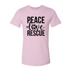 Peace Love Rescue T-Shirt