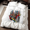 Sweatshirt Blanket – Plush Fleece Throw, 2 Size Options