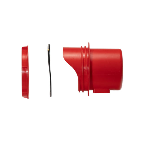 RentACoop Chick2Chicken DIY Medium 4-Port Feeder Kit with Built-In Slider Port Covers