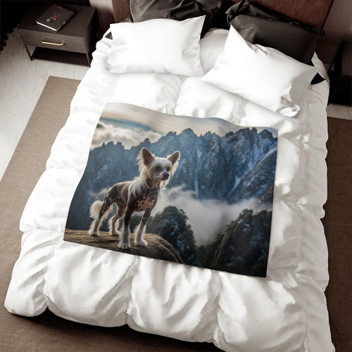 Chinese Crested Dog Blanket