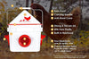 10lb Chick2Chicken BPA-Free 4-Port Chicken Feeder - 2025 Version