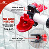RentACoop Secure Non-Adhesive PVC (S.N.A.P) Watering System Union Tee Pack of 2