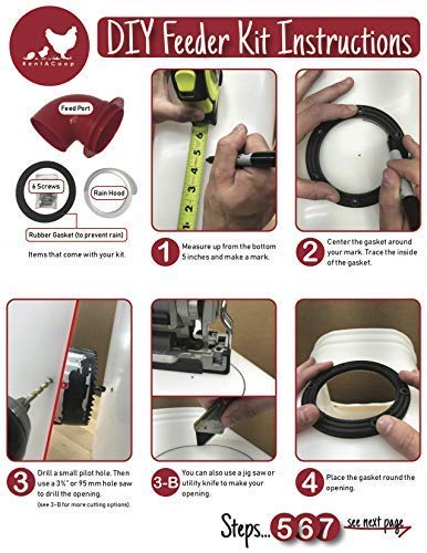 DIY Chicken Feeder Kit