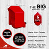 RentACoop DIY Waterer Kit - Auto-Fill Big Cups with Inserts and Anti-Dirt Covers 6 Pack