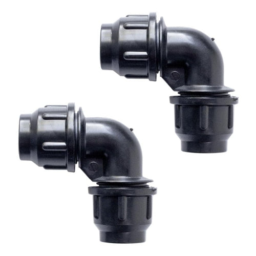 RentACoop Secure Non-Adhesive PVC (S.N.A.P) Watering System Elbow Pack of 2