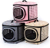 Foldable Pet Dog Cat Puppy Handbag Carrier Cage