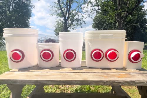 DIY Chicken Port Feeder Kit - 4 Port with Hole Saw