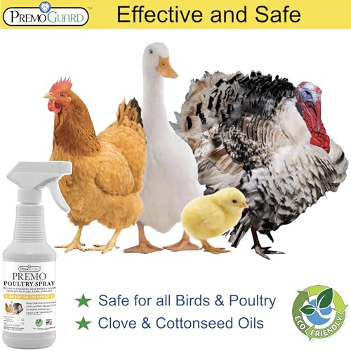 Poultry Spray 16 oz | Plant Based Natural Non-Toxic | By Premo Guard