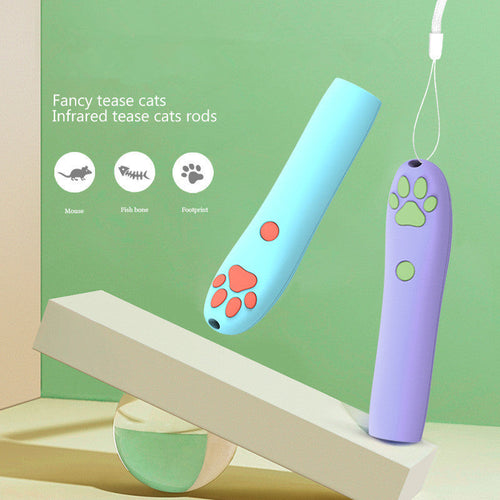 Funny Remote Control LED Laser Cat Stick
