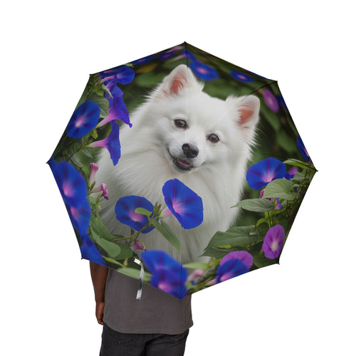 48 Semi-Automatic Umbrella – Windproof Large Travel Rain Umbrella