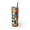 Skinny Tumbler with Straw – 20 oz Stainless Steel Cup