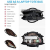 2-in-1 Travel Tote: Laptop & Insulated Lunch Bag. Ideal for Business, Work, Nursing, Office, College, Casual Use