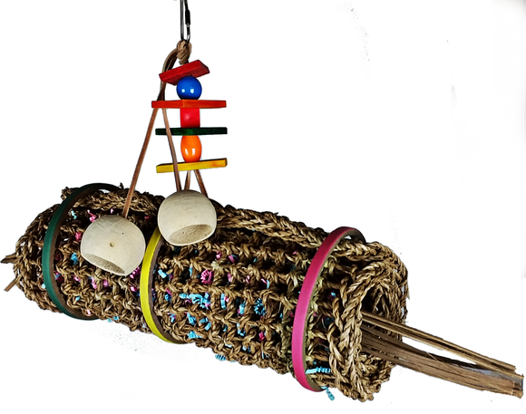 A& ECage Happy Beaks Vine Mat Roll Bird Toy