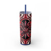 Skinny Tumbler with Straw – 20 oz Stainless Steel Cup