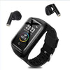Wireless Bluetooth Headset Smart Watch Screen Waterproof