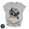 Season of the Witch Raccoon Tee | Witchy Trash Panda Halloween Graphic T-Shirt