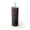 Skinny Tumbler with Straw – 20 oz Stainless Steel Cup