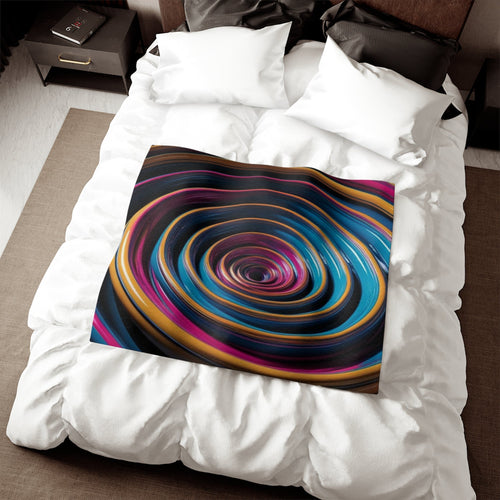 Sweatshirt Blanket – Plush Fleece Throw, 2 Size Options