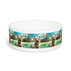Ceramic Pet Bowl – 16 oz Dog Feeding Bowl