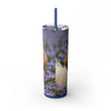 Skinny Tumbler with Straw – 20 oz Stainless Steel Cup