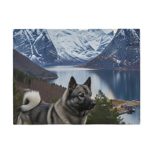 Norwegian Elkhound Blanket