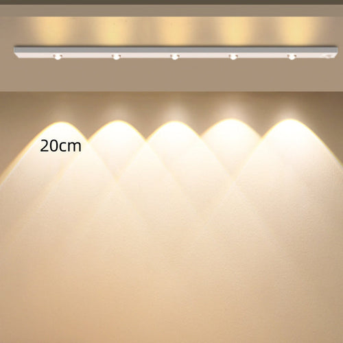 LED Wireless Self-adhesive Inductive Charging Shoe Cabinet Cabinet Light Strip