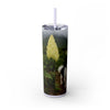 Skinny Tumbler with Straw – 20 oz Stainless Steel Cup