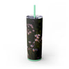 Skinny Tumbler with Straw – 20 oz Stainless Steel Cup