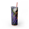 Skinny Tumbler with Straw – 20 oz Stainless Steel Cup