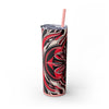 Skinny Tumbler with Straw – 20 oz Stainless Steel Cup