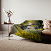 Sweatshirt Blanket – Plush Fleece Throw, 2 Size Options