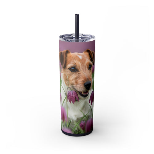 Skinny Tumbler with Straw – 20 oz Stainless Steel Cup